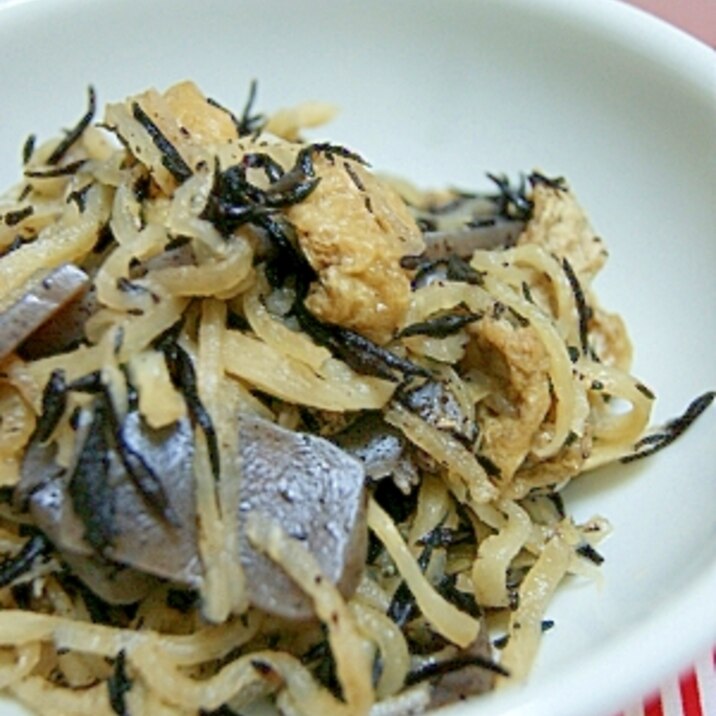 優しい味◎切干大根・ひじき・こんにゃくの煮物